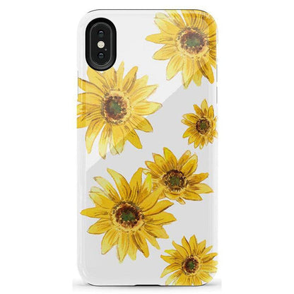 Golden Garden | Yellow Sunflower Floral Case iPhone Case get.casely Essential iPhone XS Max