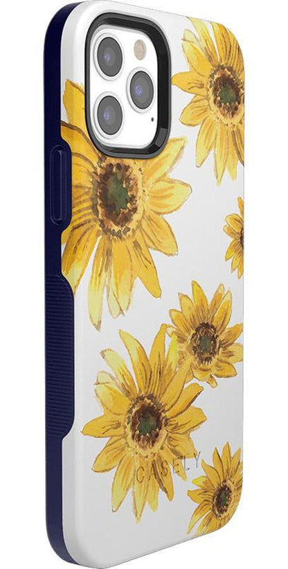 Golden Garden | Yellow Sunflower Floral Case iPhone Case get.casely