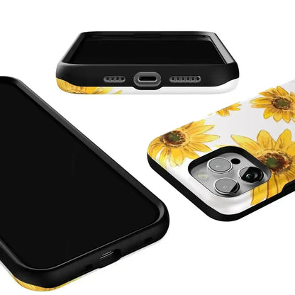 Golden Garden | Yellow Sunflower Floral Case iPhone Case get.casely