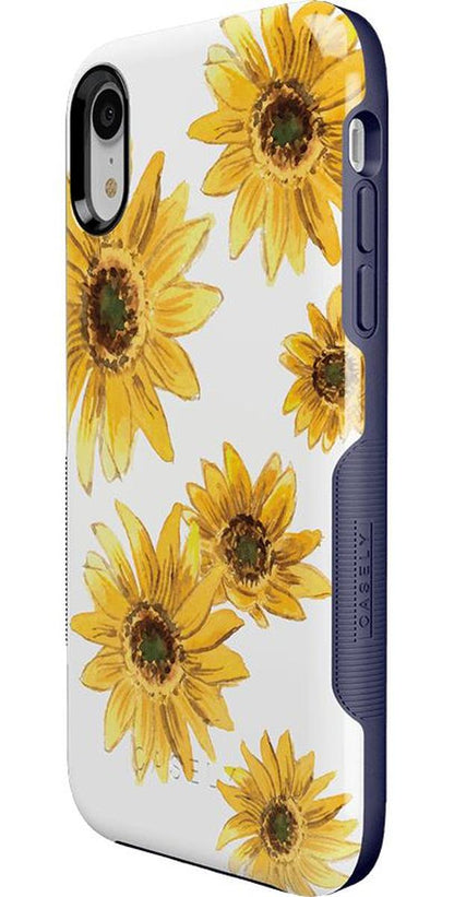 Golden Garden | Yellow Sunflower Floral Case iPhone Case get.casely