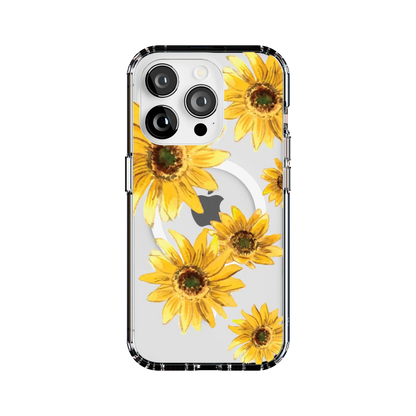 Golden Garden | Yellow Sunflower Floral Case iPhone Case get.casely