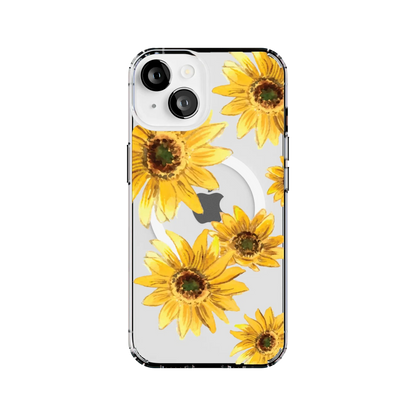 Golden Garden | Yellow Sunflower Floral Case iPhone Case get.casely