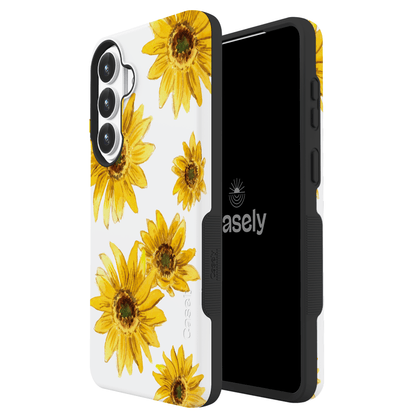 Golden Garden | Yellow Sunflower Floral Samsung Case Samsung Case get.casely