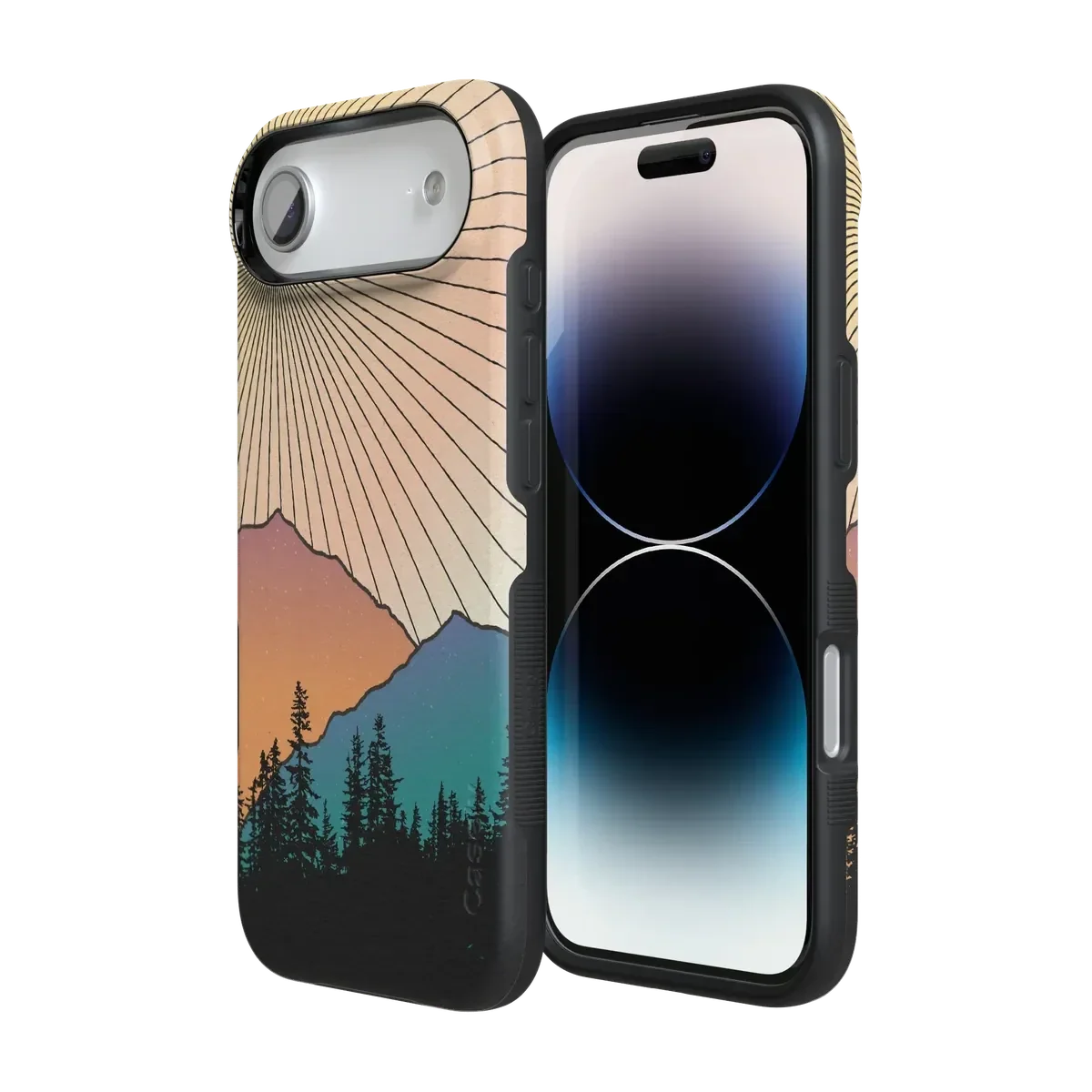 Golden Hour | Mountain Sunset Case iPhone Case get.casely