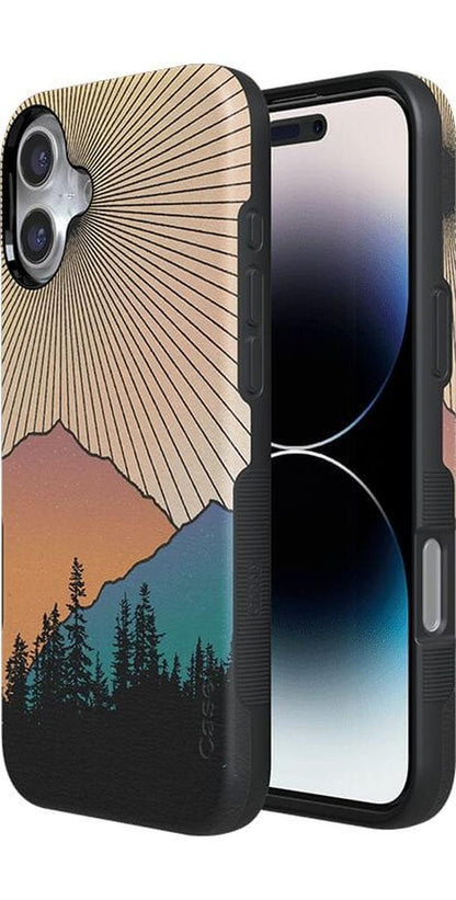 Golden Hour | Mountain Sunset Case iPhone Case get.casely