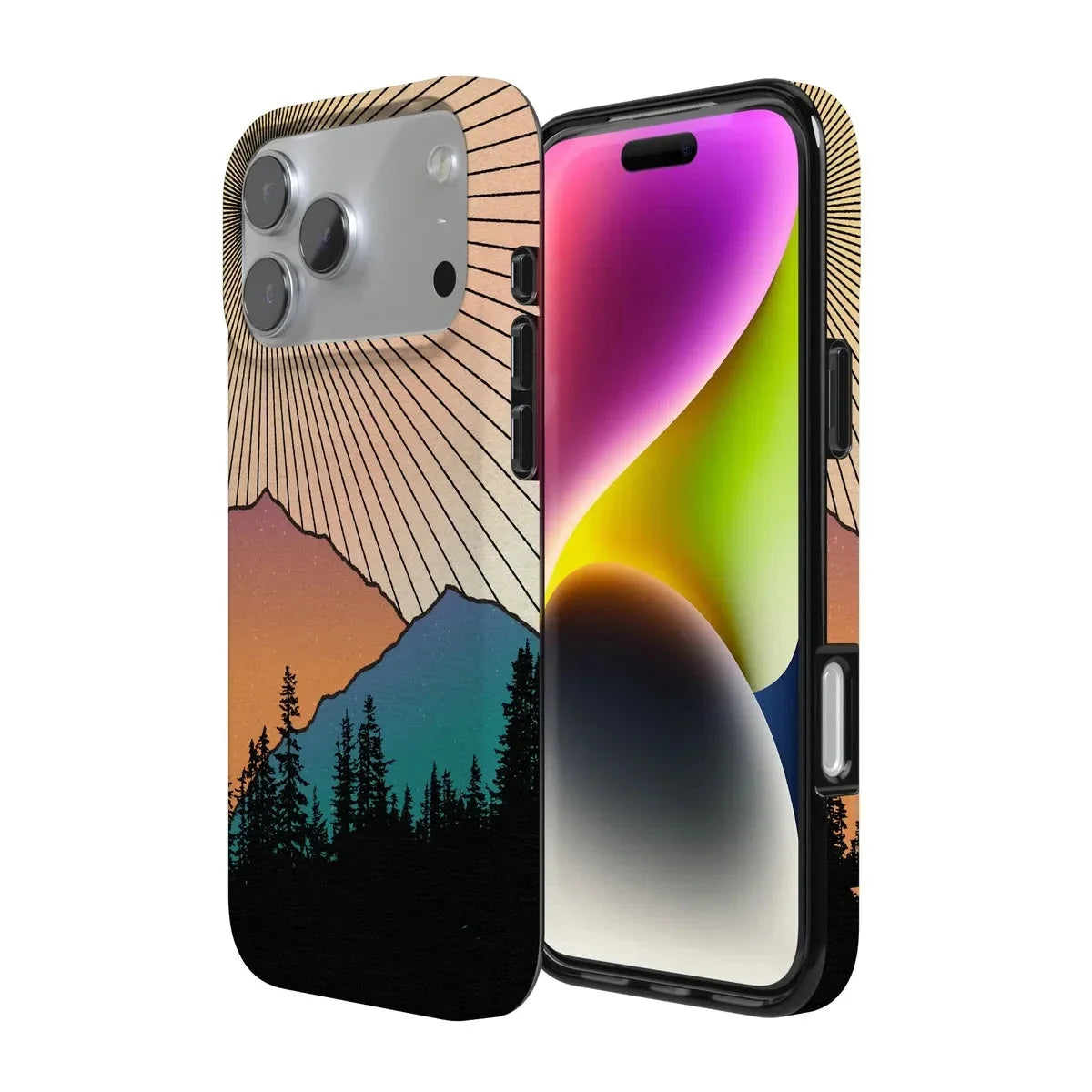 Golden Hour | Mountain Sunset Case iPhone Case get.casely