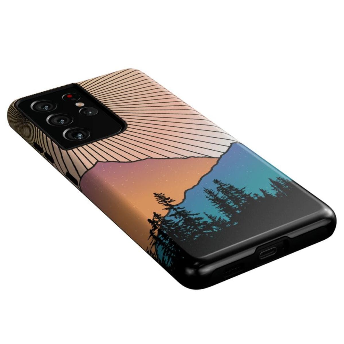 Golden Hour | Mountain Sunset Samsung Case Samsung Case Casetry