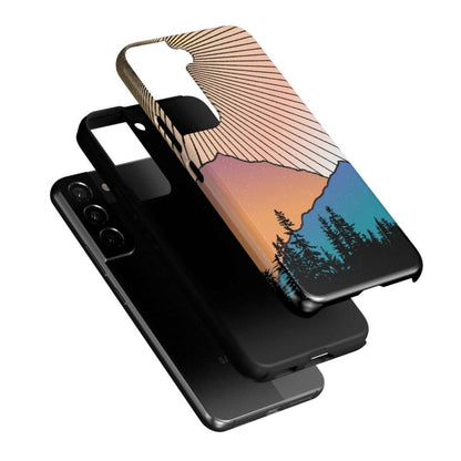 Golden Hour | Mountain Sunset Samsung Case Samsung Case Casetry