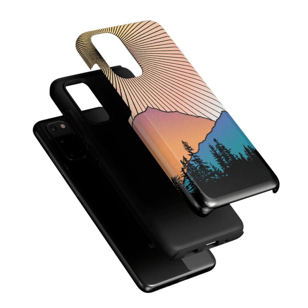 Golden Hour | Mountain Sunset Samsung Case Samsung Case Casetry
