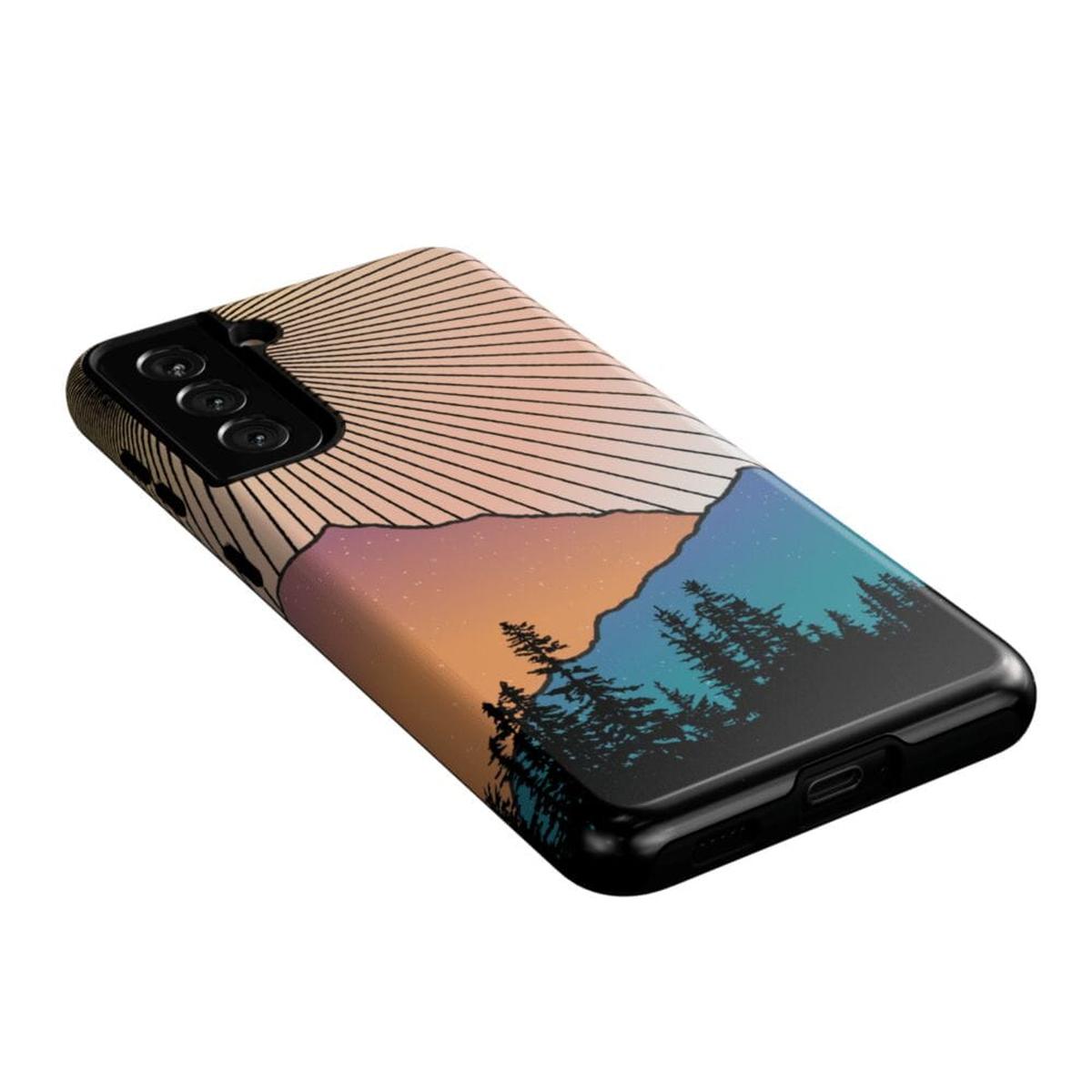 Golden Hour | Mountain Sunset Samsung Case Samsung Case Casetry