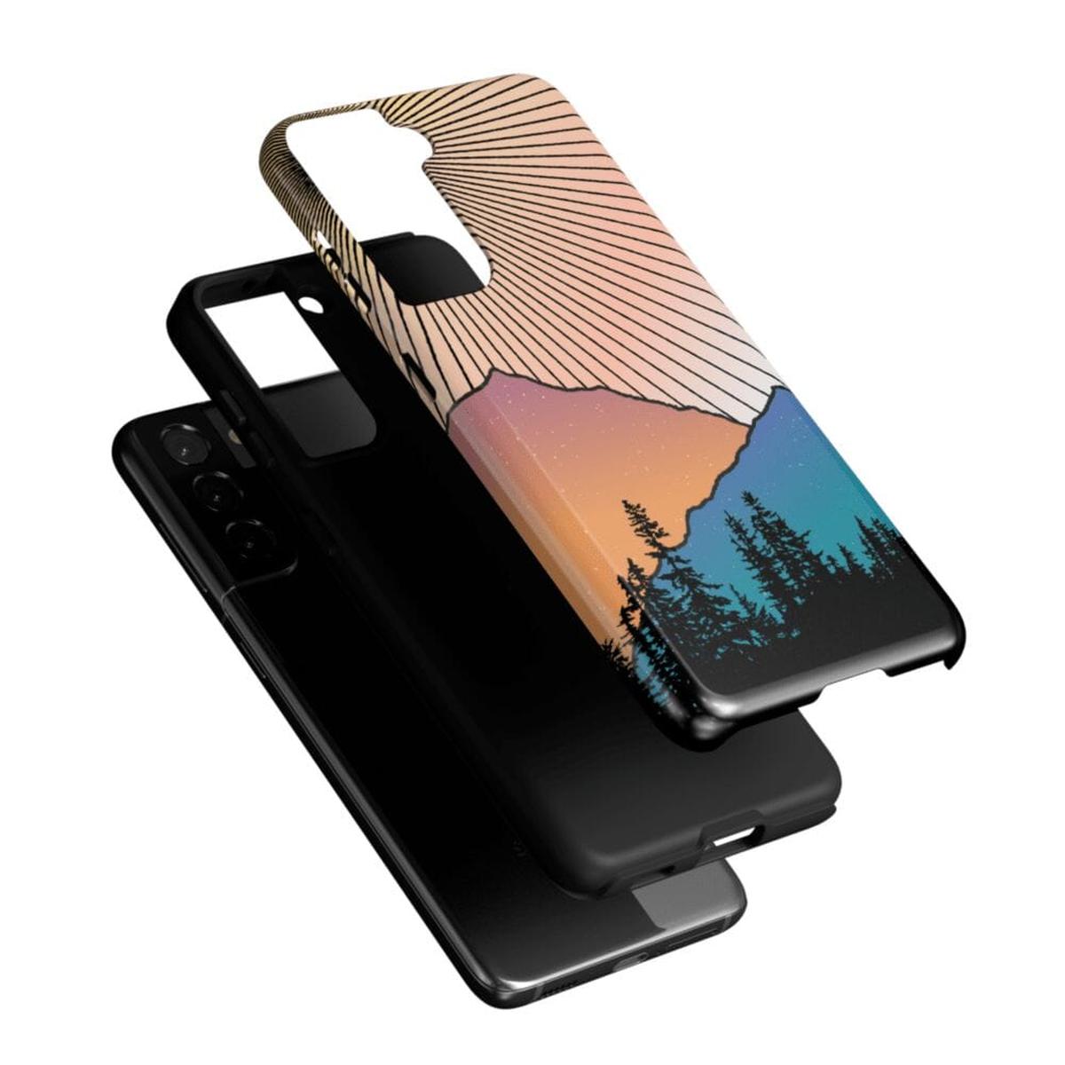 Golden Hour | Mountain Sunset Samsung Case Samsung Case Casetry