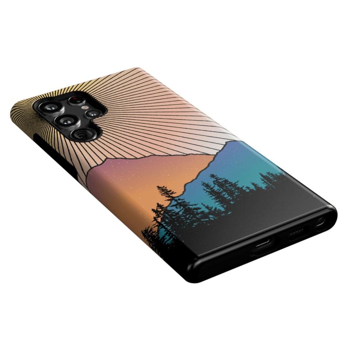 Golden Hour | Mountain Sunset Samsung Case Samsung Case Casetry