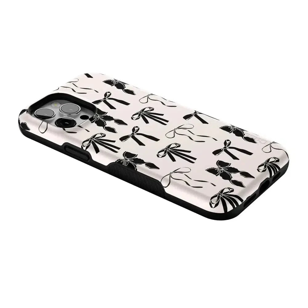 Goth Girlie | Black Bows Case Phone Case Casetry