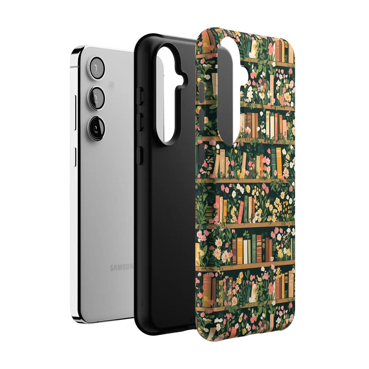Book Nook | Floral Library Case