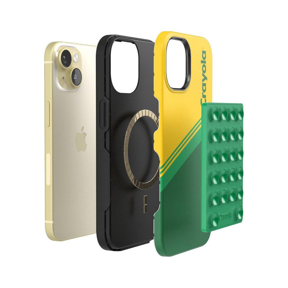 Grippy | Crayola Silicone Suction Phone Mount with MagSafe Grippy get.casely