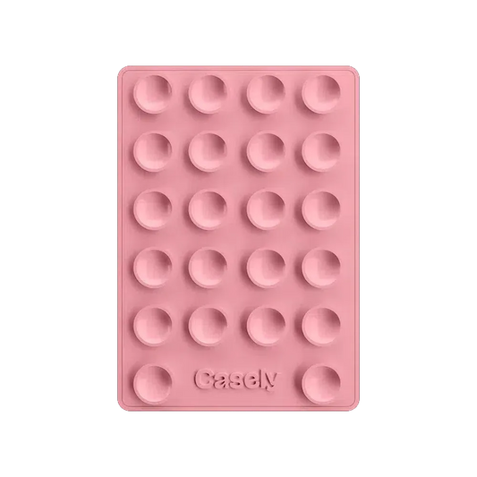 Grippy | Pink Silicone Suction Phone Mount with MagSafe Grippy get.casely