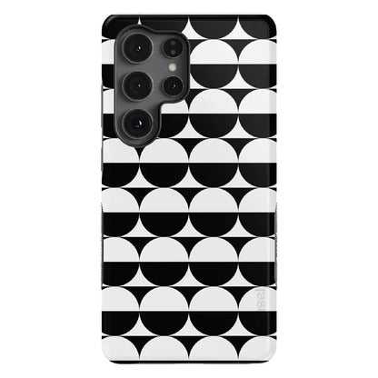 Half Moon | High Contrast Design Case Phone Case Casetry Bold Flex + MagSafe® Galaxy S25 Ultra