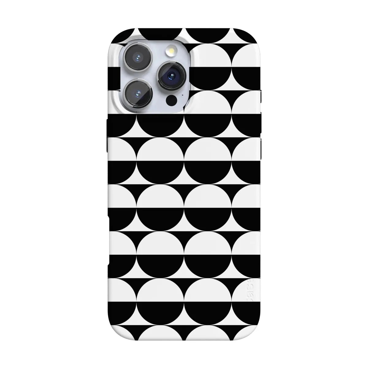 Half Moon | High Contrast Design Case Phone Case Casetry Classic + MagSafe® iPhone 16 Pro Max