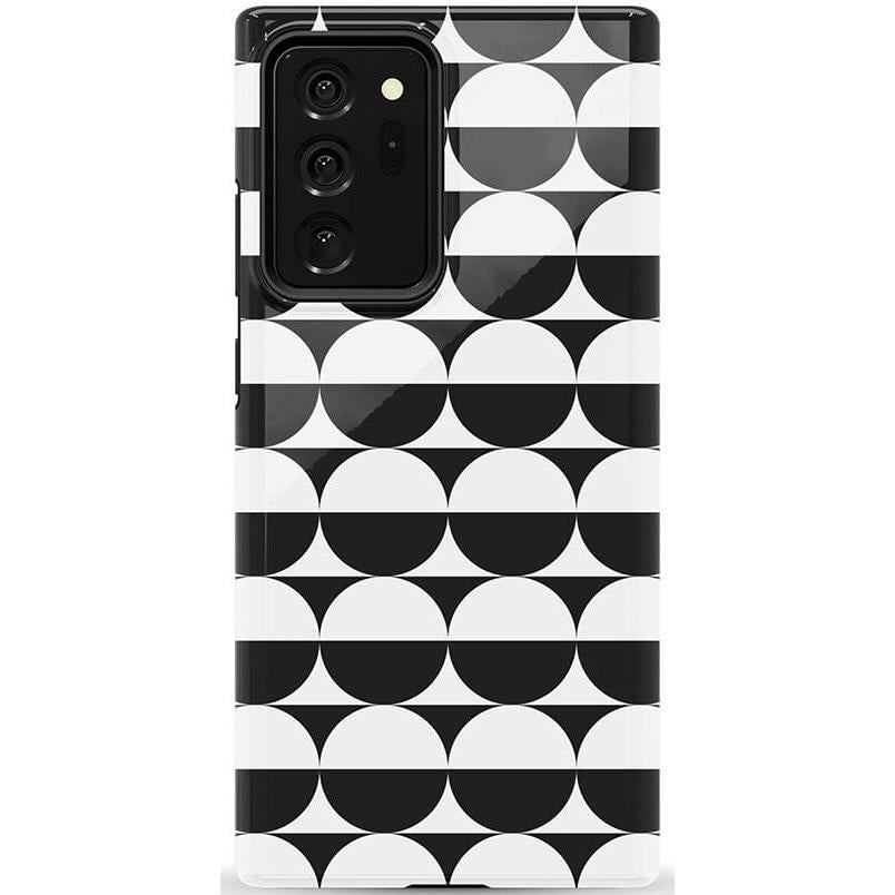 Half Moon | High Contrast Design Case Phone Case Casetry Essential Galaxy Note 20 Ultra