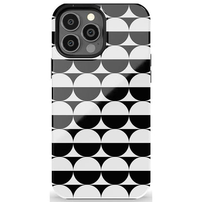 Half Moon | High Contrast Design Case Phone Case Casetry Essential + MagSafe® iPhone 13 Pro Max