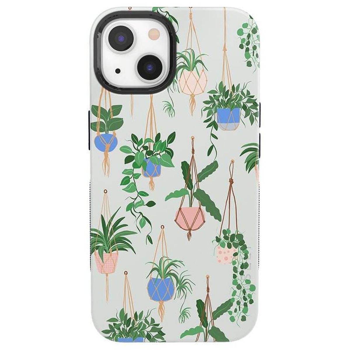 Hanging Around | Potted Plants Floral Case iPhone Case get.casely Bold + MagSafe® iPhone 13