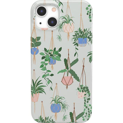 Hanging Around | Potted Plants Floral Case iPhone Case get.casely Classic iPhone 13 Mini