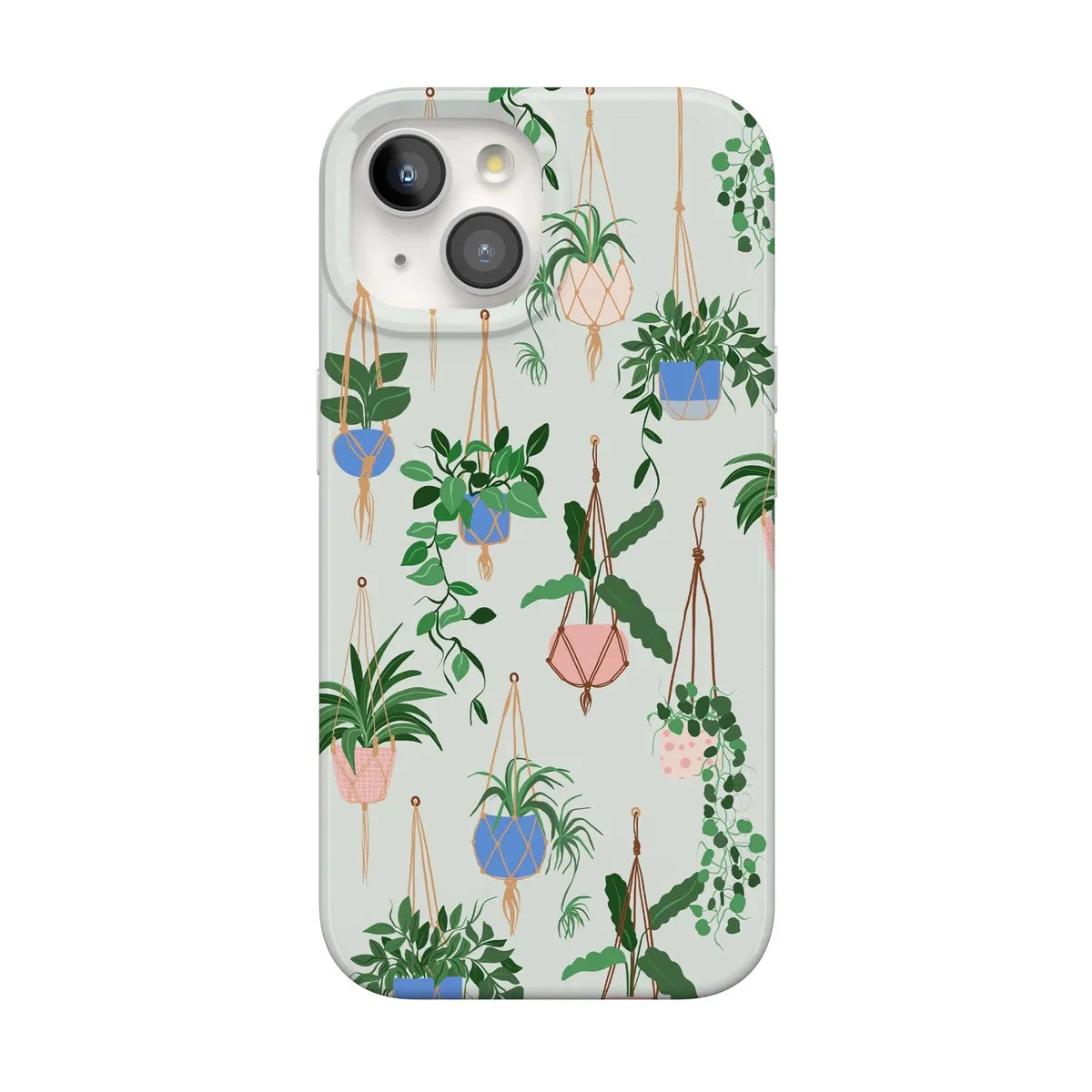 Hanging Around | Potted Plants Floral Case iPhone Case get.casely Classic + MagSafe® iPhone 15