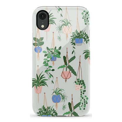 Hanging Around | Potted Plants Floral Case iPhone Case get.casely Essential iPhone XR