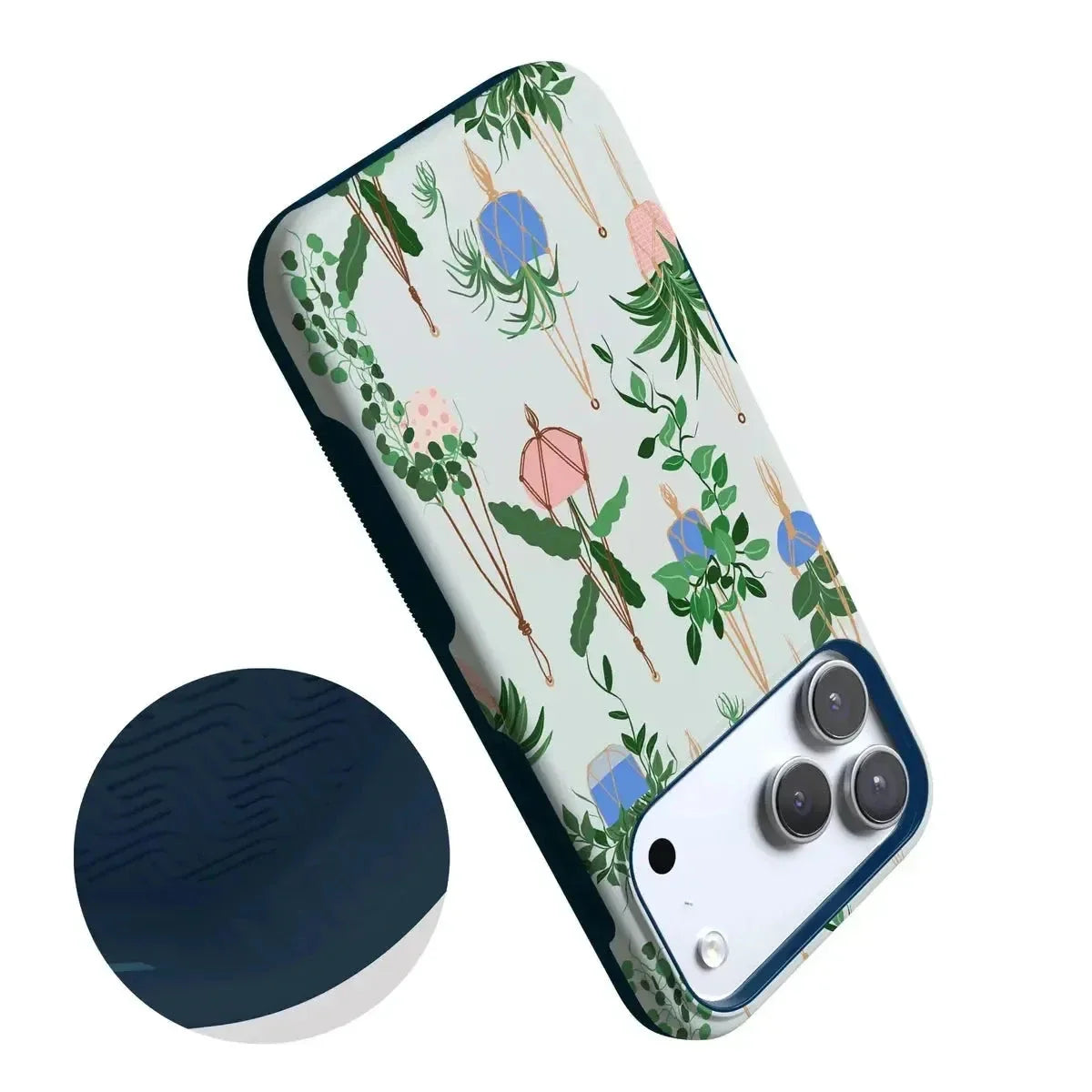 Hanging Around | Potted Plants Floral Case iPhone Case get.casely