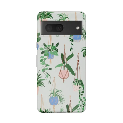 Hanging Around | Potted Plants Floral Google Pixel Case Google Pixel Case Casetry Essential Google Pixel 7