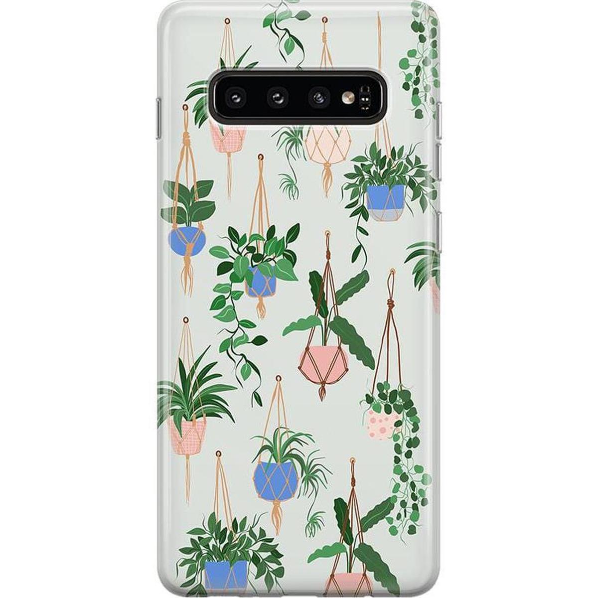 Hanging Around | Potted Plants Floral Samsung Case Samsung Case get.casely