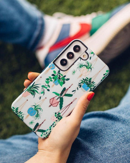 Hanging Around | Potted Plants Floral Samsung Case Samsung Case get.casely
