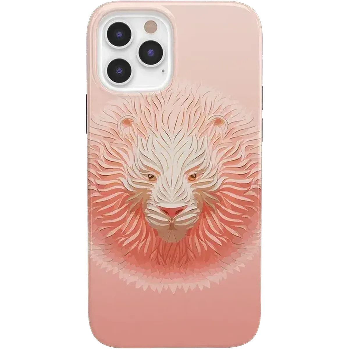 Hear Me Roar | Blush Lion Case iPhone Case get.casely Classic iPhone 12 Pro Max