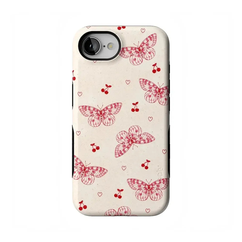 Heart Flutters | Butterfly Case iPhone Case get.casely Bold Flex + MagSafe® iPhone 16e
