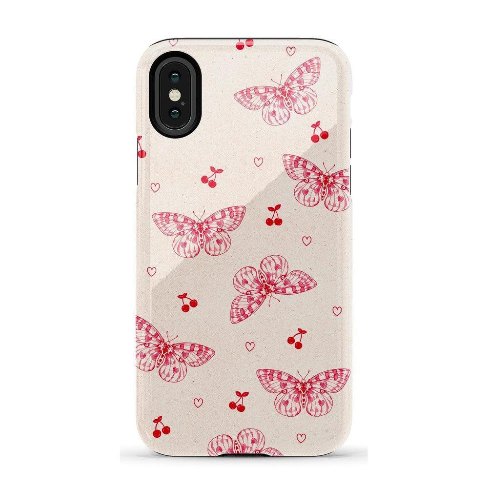 Heart Flutters | Butterfly Case iPhone Case get.casely Essential iPhone X / XS