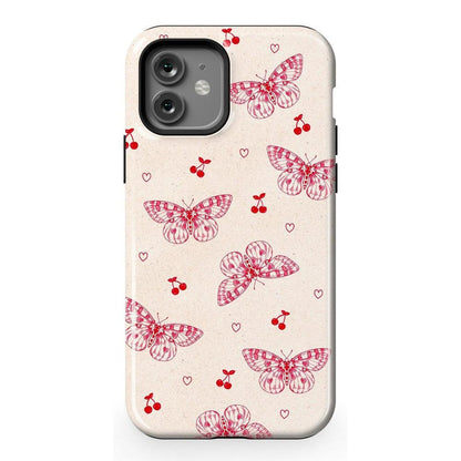 Heart Flutters | Butterfly Case iPhone Case get.casely Essential + MagSafe® iPhone 12 Pro