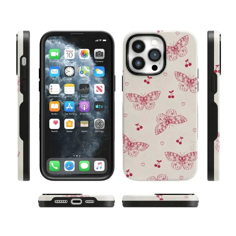 Heart Flutters | Butterfly Case iPhone Case get.casely