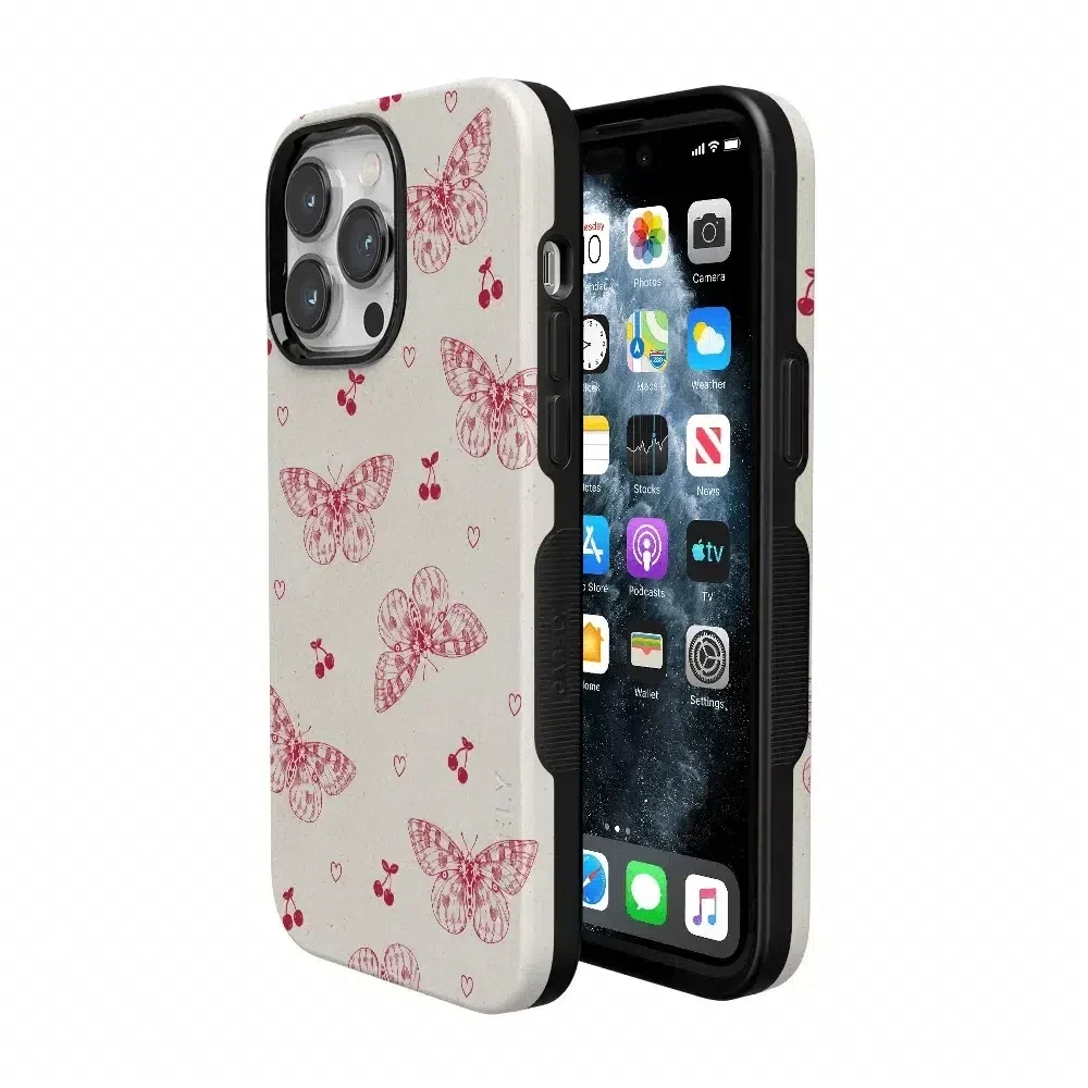 Heart Flutters | Butterfly Case iPhone Case get.casely