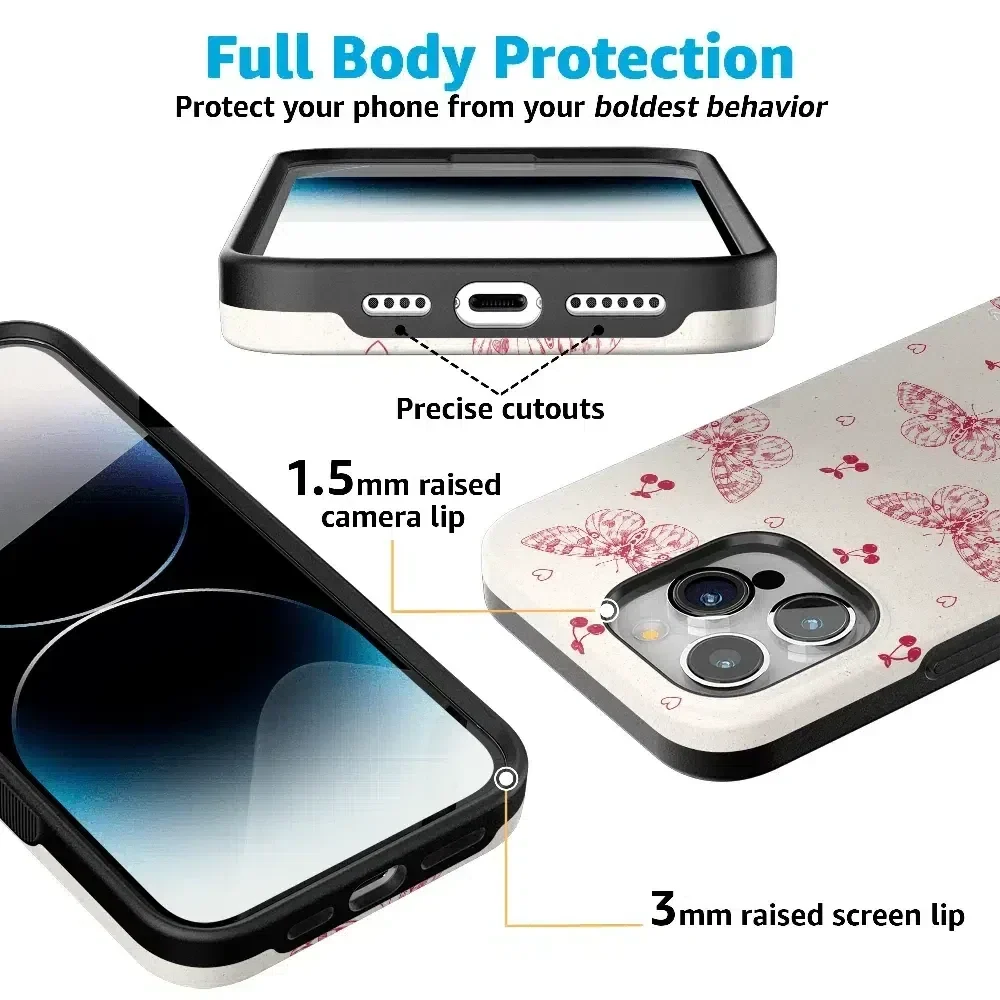 Heart Flutters | Butterfly Case iPhone Case get.casely