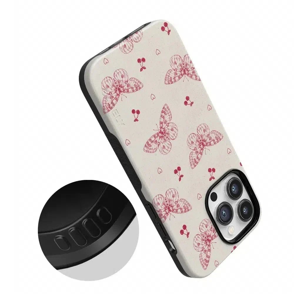 Heart Flutters | Butterfly Case iPhone Case get.casely