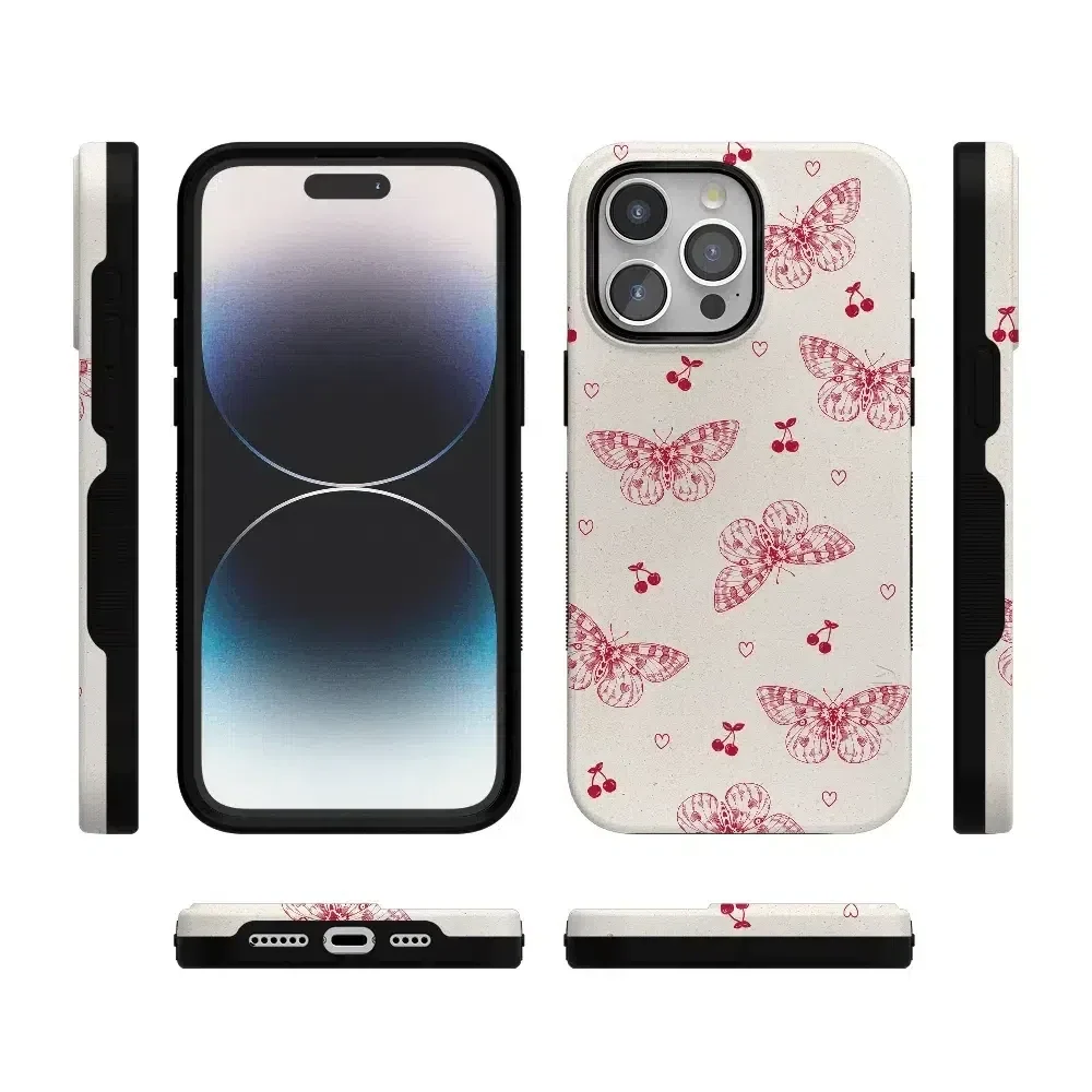 Heart Flutters | Butterfly Case iPhone Case get.casely