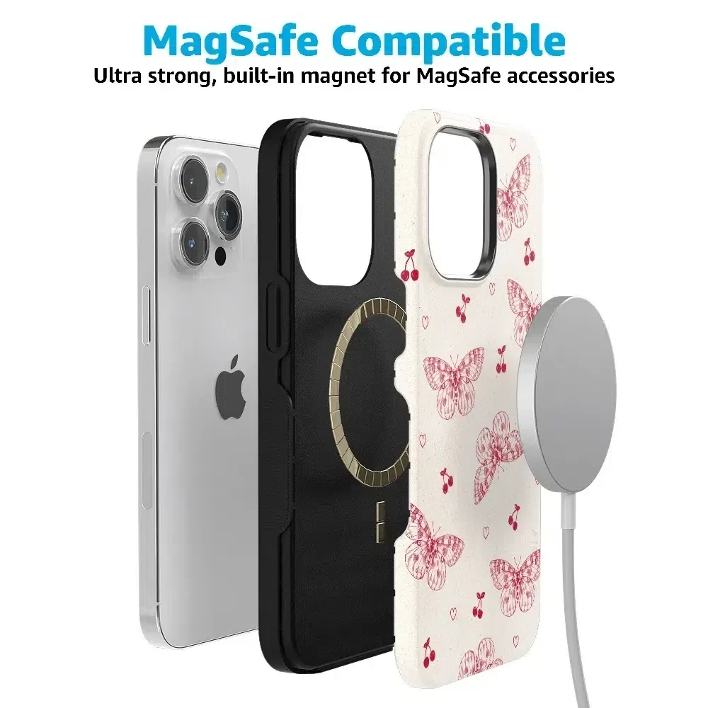 Heart Flutters | Butterfly Case iPhone Case get.casely