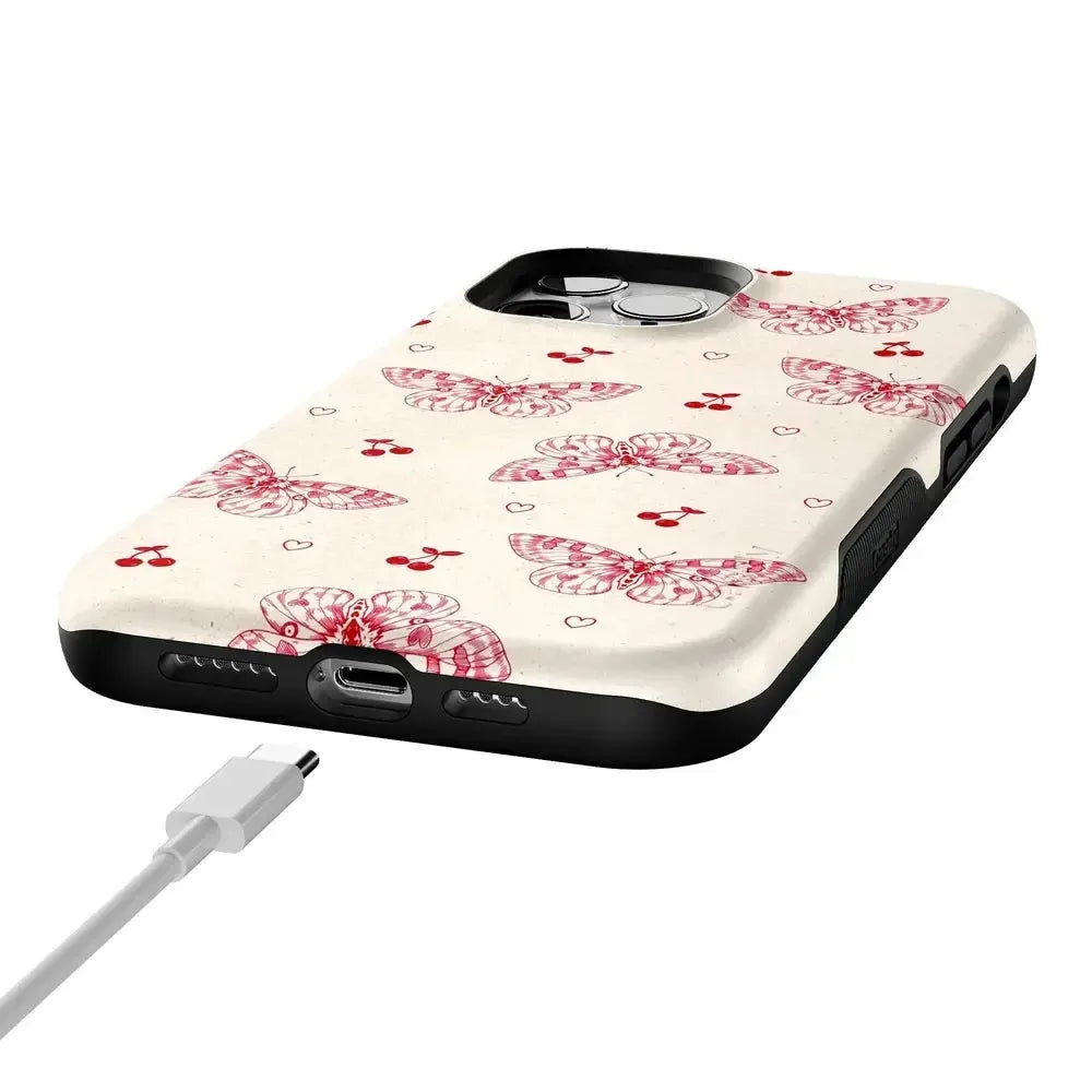 Heart Flutters | Butterfly Case iPhone Case get.casely