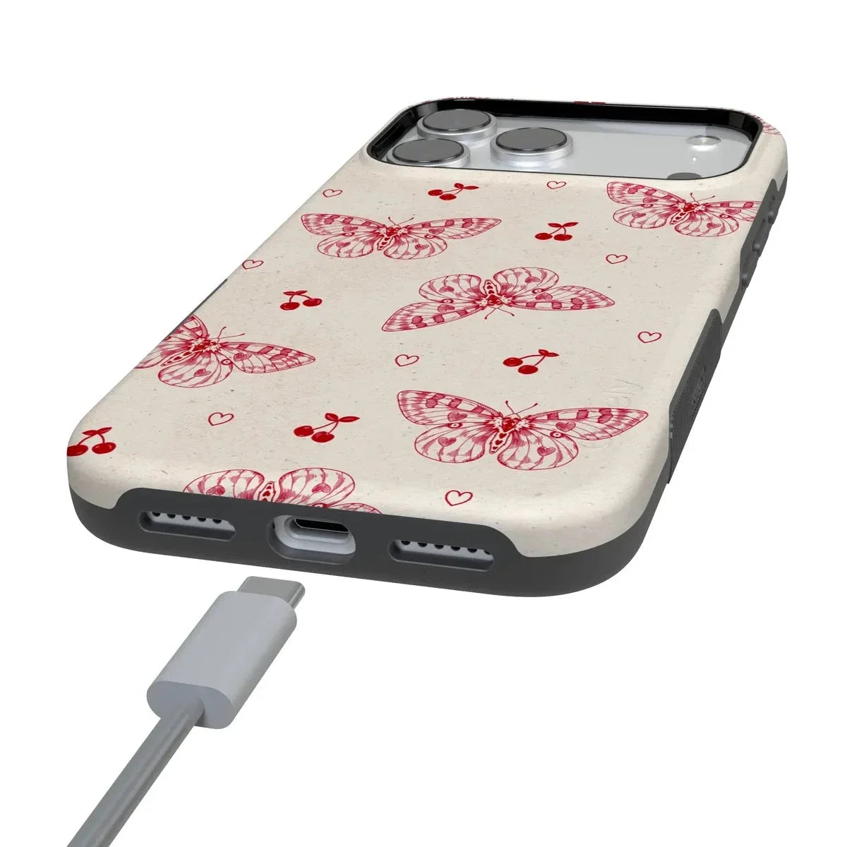 Heart Flutters | Butterfly Case iPhone Case get.casely