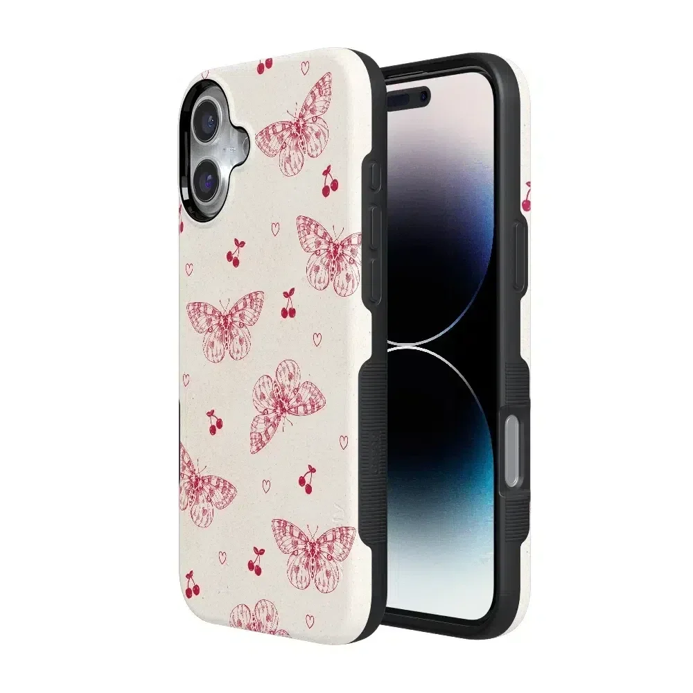 Heart Flutters | Butterfly Case iPhone Case get.casely