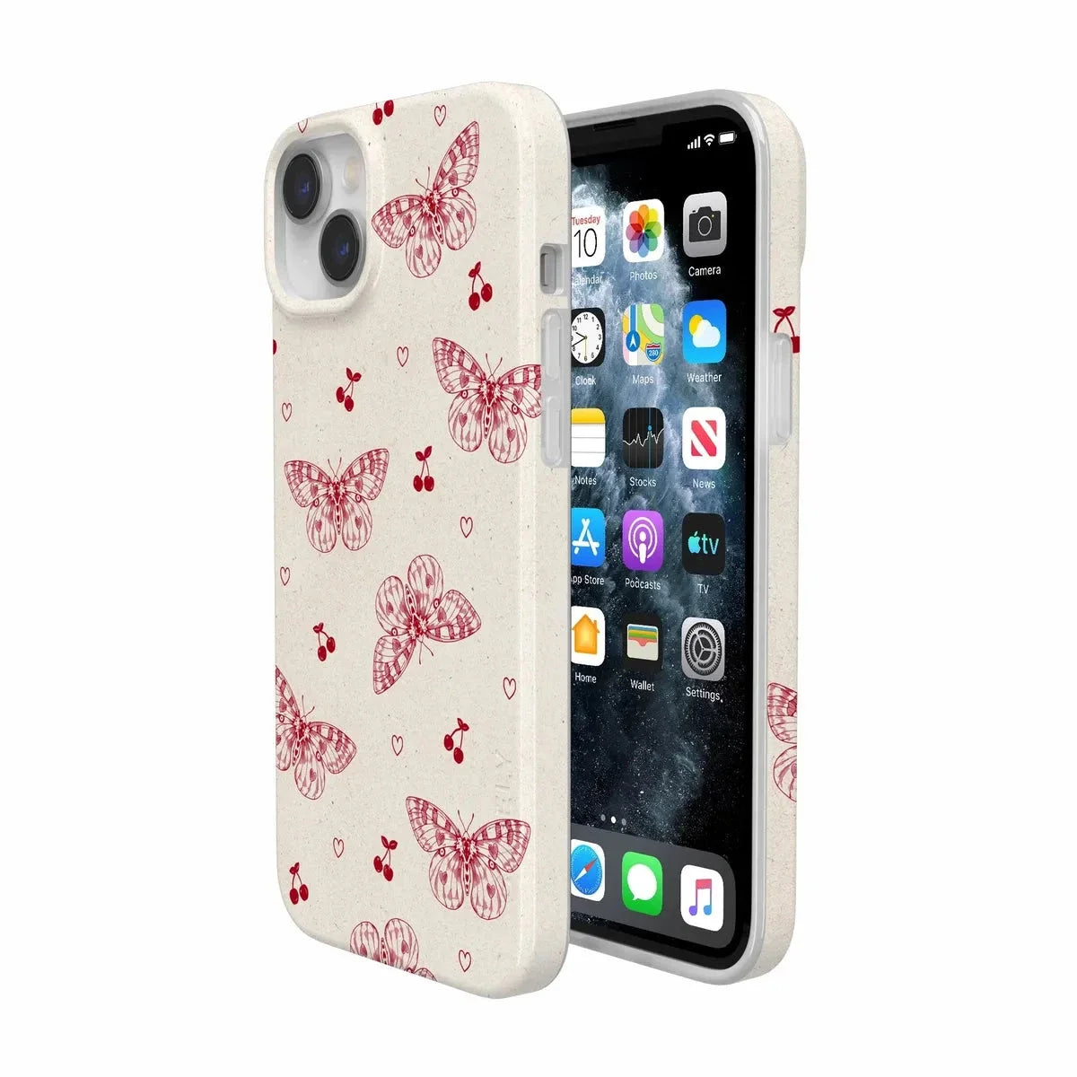 Heart Flutters | Butterfly Case iPhone Case get.casely
