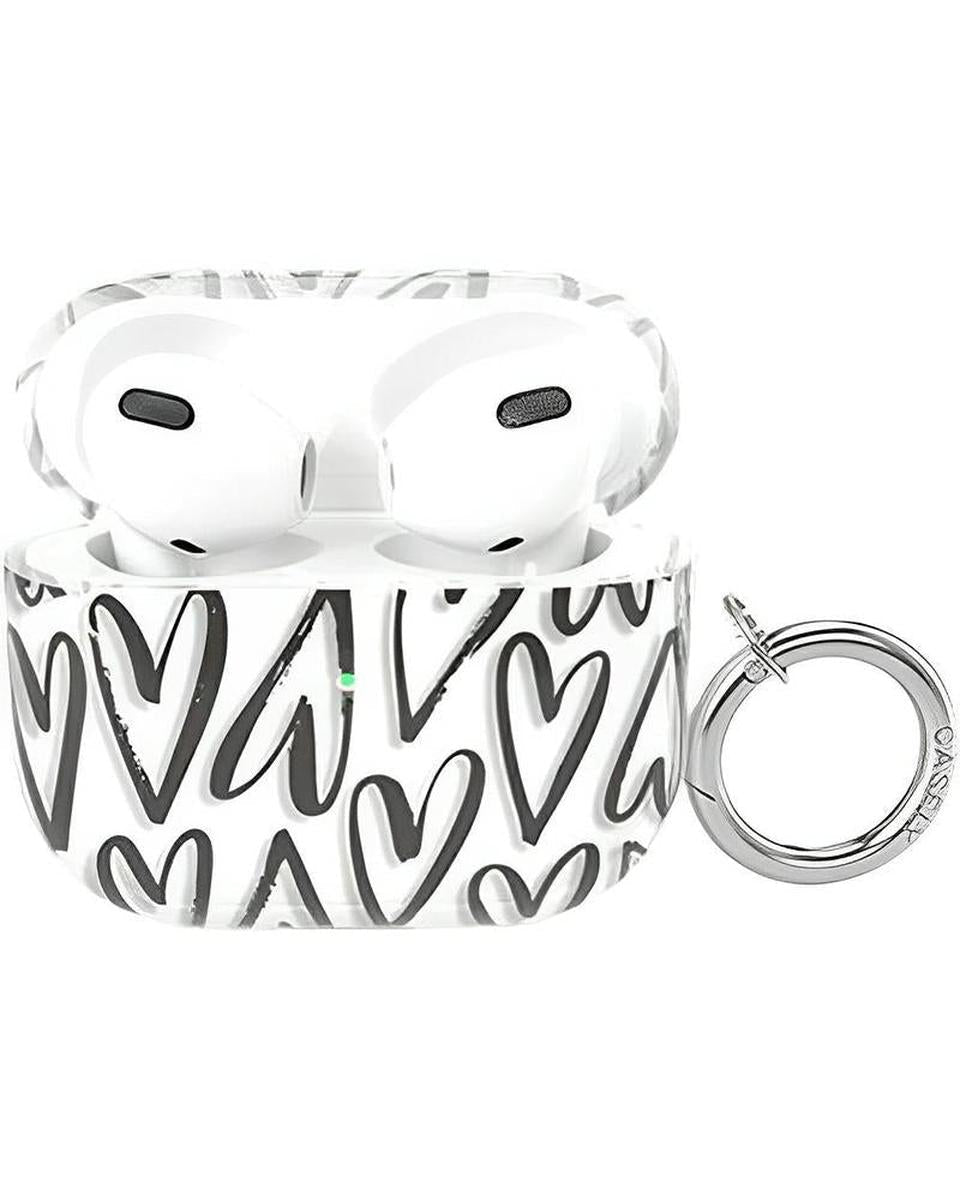 Heart Throb | Endless Hearts AirPods Case AirPods Case get.casely AirPods 3 Case