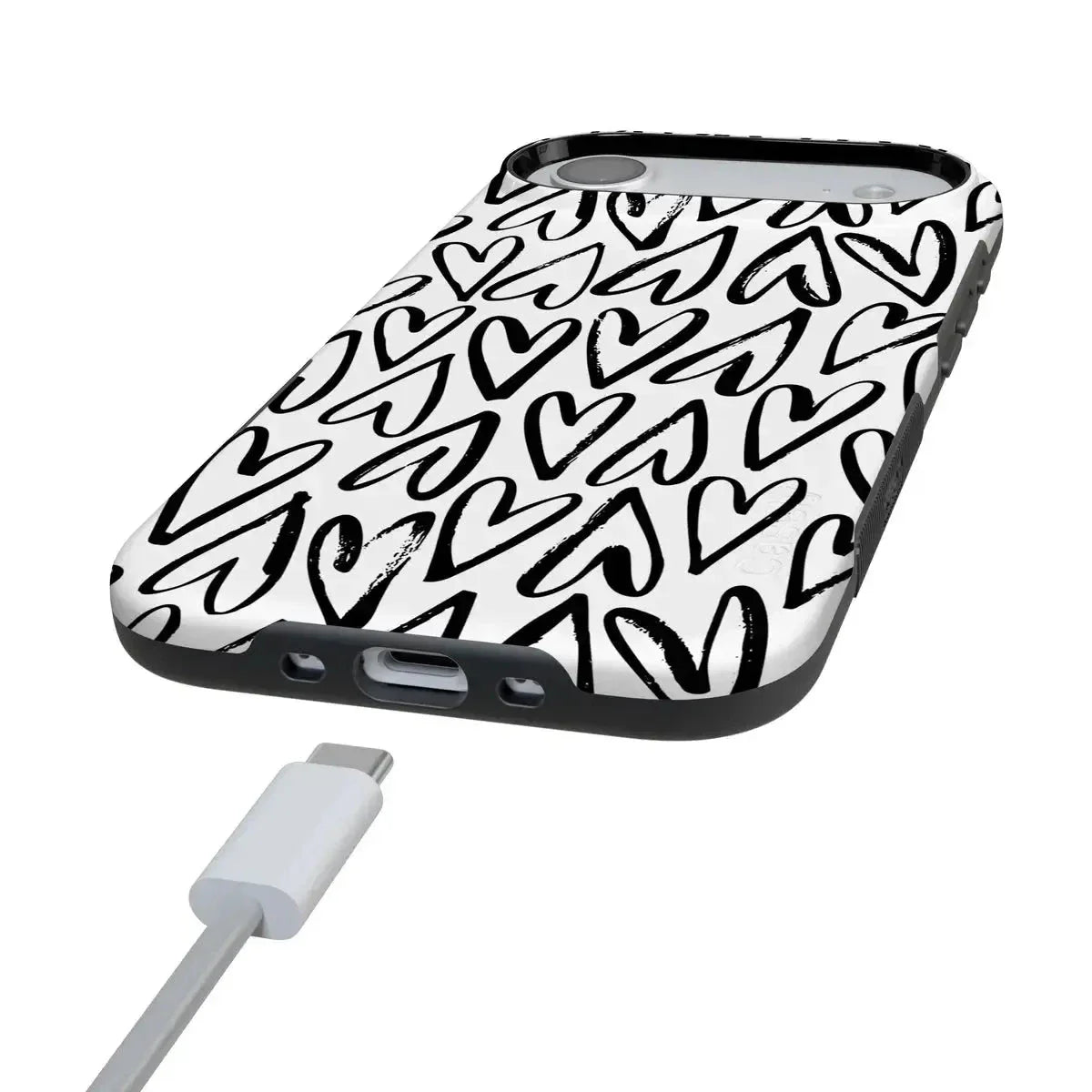 Heart Throb | Endless Hearts Case iPhone Case get.casely