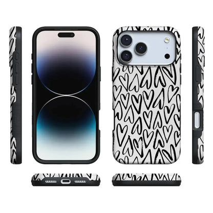Heart Throb | Endless Hearts Case iPhone Case get.casely