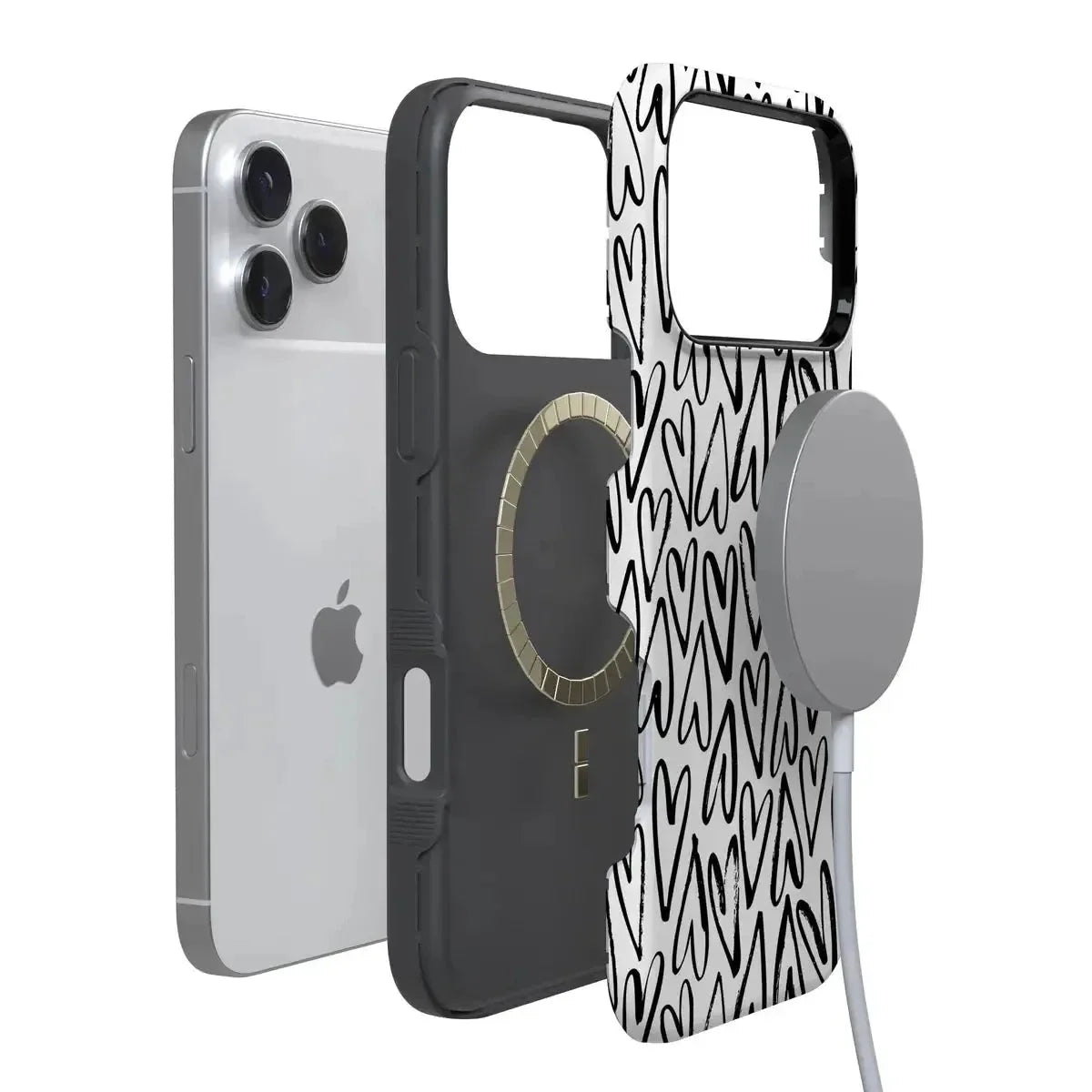 Heart Throb | Endless Hearts Case iPhone Case get.casely